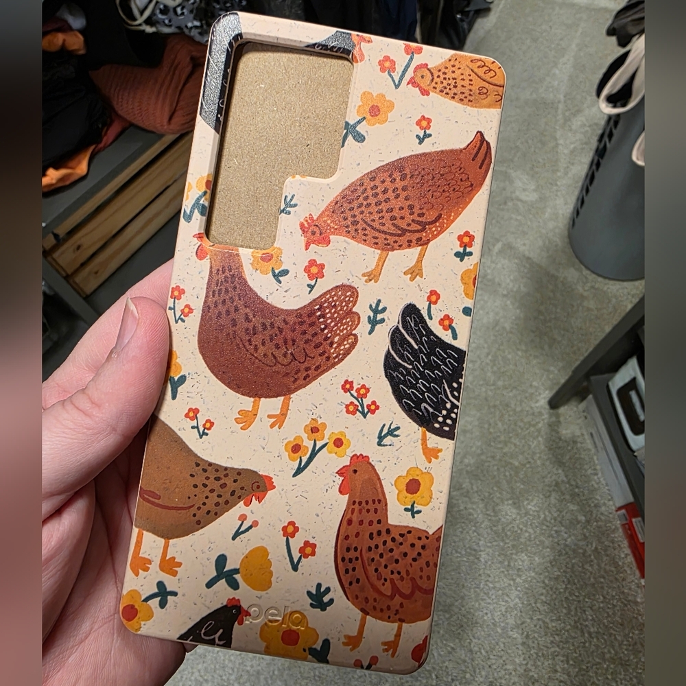 Floral Chicken Pela Phone Case